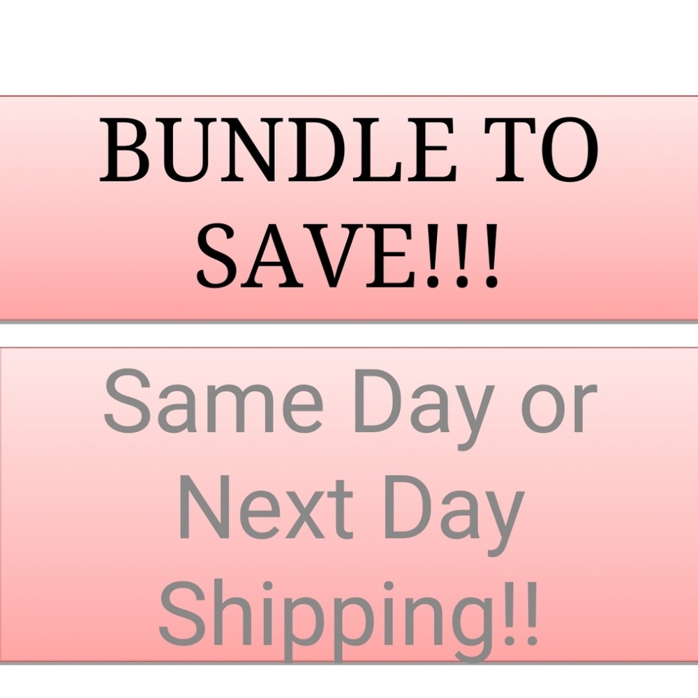 Fast shipping on all items!!